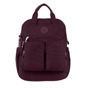 SAKURA Unisex Medium Backpack – Lightweight, Water-Resistant Nylon, 10L