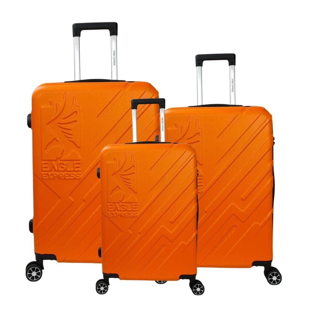 SAKURA Robust ABS HARDSIDE Luggage Set of 3 |  20", 24", 28" inches