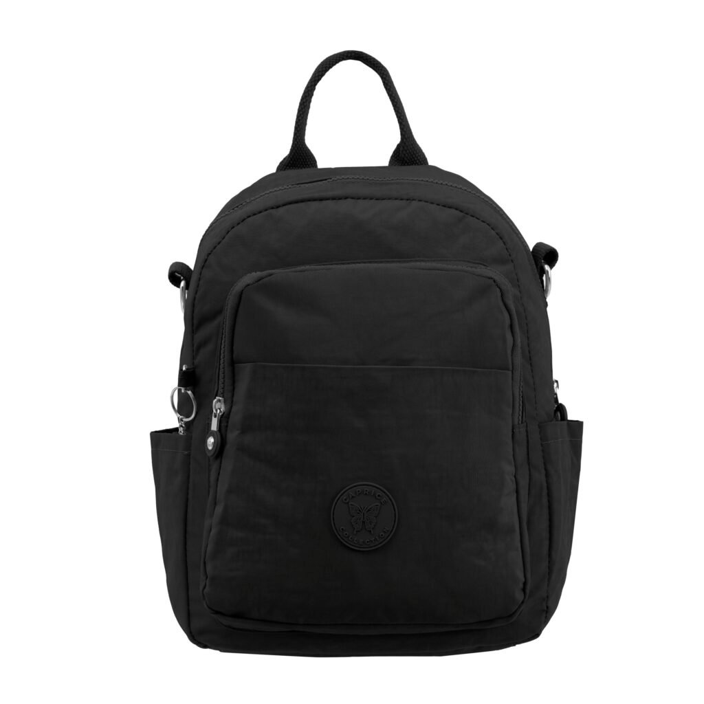 SAKURA Unisex Medium Backpack – Water-Resistant Nylon, 15L, Adjustable Straps