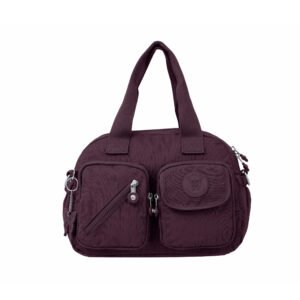 SAKURA Unisex Medium Crossbody Bag – Water-Resistant Nylon, Spacious 10.4L Capacity