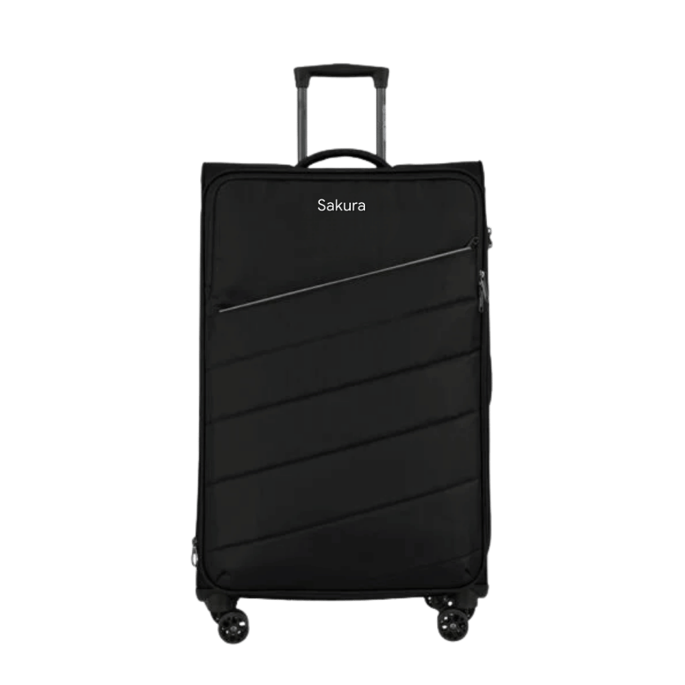 SAKURA ELITE SOFT LUGGAGE TROLLEY – 20, 24 & 28 Inch Set